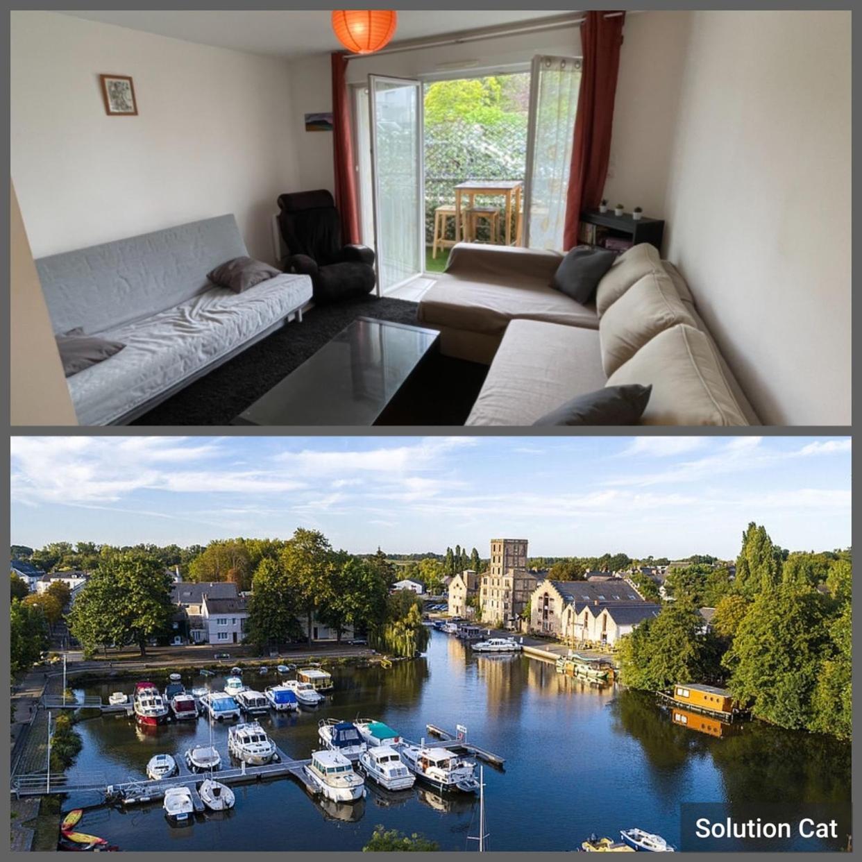 Appartement Nort Sur Erdre Centre Extérieur photo